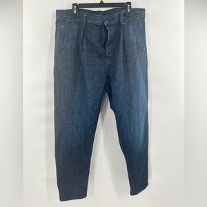 G Star blue jeans button fly 36/32